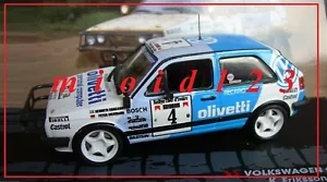 1/43 - VOLKSWAGEN GOLF GTI 16V - Eriksson Diekmann - Costa d'Avorio 1987 Diecast - Foto 1 di 1