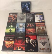 Lot Of 13 Horror DVD Movies ~ Ring / Saw / Vampires - Good Titles - Free Ship!