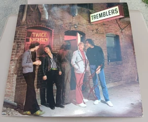 PETER NOONE TREMBLERS BAND SIGNED AUTOGRAPHED 1980 TWICE NIGHTLY VINYL ALBUM COA - Picture 1 of 2