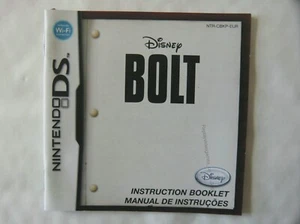 58641 Anleitung - Bolt - Nintendo DS () NTR-CBKP-EUR - Bild 1 von 1