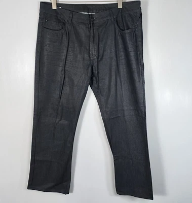 Buffalo Jeans Mens 40X30 Black Sheen Mid-Rise Straight Leg 5-Pocket Casual - Image 1 of 4