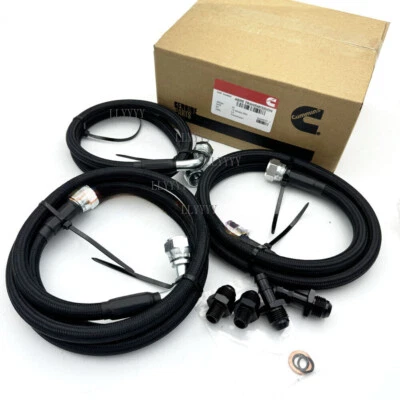 48RE Transmission Cooler Hoses Kit For 2003-07 Dodge Ram 2500 3500 Cummins 5.9L - Image 1 of 4