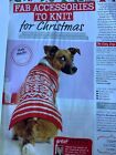 FAB ACCESSORIES - Stylish Christmas Dog Knitting Pattern -  by Helen Ardley