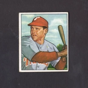 1950 Bowman # 228 Bill Nicholson good EX Philadelphia Phillies SHIPPING IS FREE - Picture 1 of 2