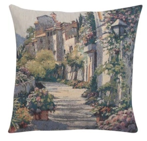 Streetlight in Ivy Jacquard Accent Tapestry Cushion Pillow Covers New 16x16 inch - Picture 1 of 4