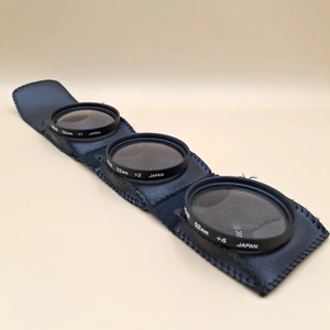 Hoya 52mm Close Up Set W/ Leather Case +1 +2 +4 Filters. *VGC*. (refB) - Picture 1 of 9