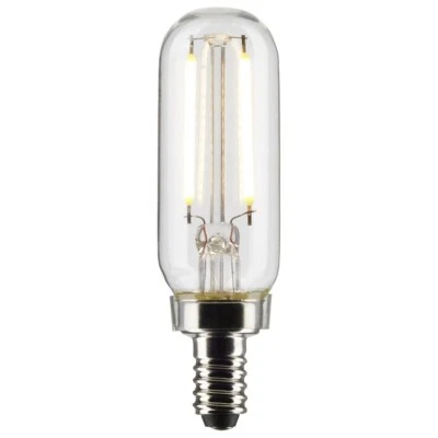 Satco S21340 - 2.8 Watt T6 LED Clear Light Bulbs - 2700K - 120 Volts (6 Pack) - Image 1 of 4