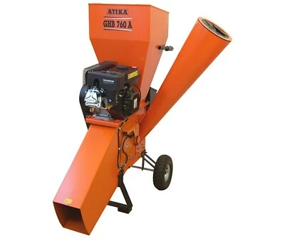 Häcksler Gartenhäcksler ATIKA GHB 760 A 4-Takt Benzinmotor für Äste bis 76 mm - Bild 1 von 4