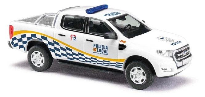 Busch 52828 - 1/87/H0 Ford Ranger, Policia Mallorca - Nuovo - Immagine 1 di 1