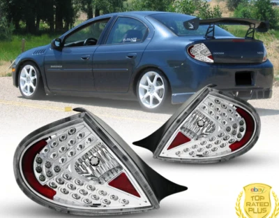 Tail Lights For 2000-2002 Dodge Neon  2000-2001 Plymouth Neon - Image 1 of 4