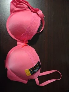 Lukasi Hot Pink BH 38C Neu mit Etikett 077 - Bild 1 von 3