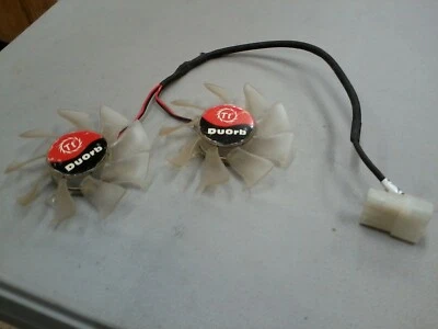 2x fans YD-128015ML from 2TT-8015L GPU Cooler (40mm screw distance) - Image 1 of 3