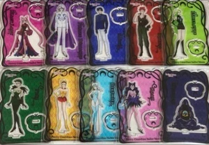 Sailor Moon Store Original Black Moon Acrílico Soporte Set de 10 Juego Completo Nuevo - Imagen 1 de 1