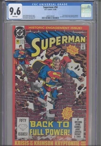 Cómics de Superman #50 CGC 9,6 1990 DC Clark & Lois se comprometen - Imagen 1 de 7