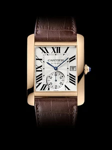 CORREA DE RELOJ DESPLIEGUE DE CUERO PARA RELOJES Tank 18 mm 20 mm 22 mm NEGRO MARRÓN UK - Imagen 1 de 8