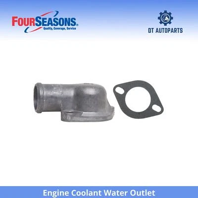 Para Dodge B150 1981-1987 3,7 L motor L6 salida de agua de refrigerante 4 estaciones 1982 1983 Foto 1 de 4