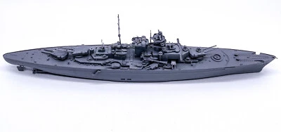 1:1250 Modellismo Militare Nave da Guerra Nave Modello Barca di Plastica Grigio - Immagine 1 di 4