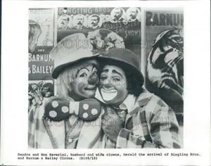 Pressefoto Ringling Brothers B&B Clowns Ron & Sandra Severini - Bild 1 von 2