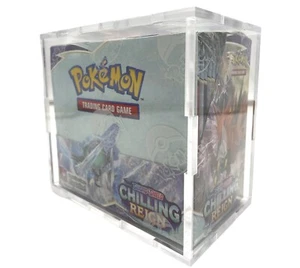 Acrylic Case 2.0 (Case Only) UV Up To 90% Snug Fit For Pokémon Booster Box - Picture 1 of 3