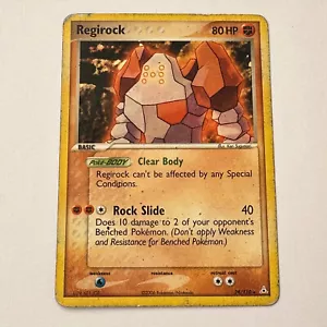 Pokemon TCG Holon Phantoms 28/110 Regirock HP - Foto 1 di 2