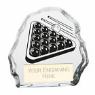 Pool/Snooker Trophies Mystique Iceberg Glass Trophy FREE Engraving
