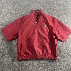 Bobby Jones  1/4 Zip Pullover Windbreaker Shirt STONEWALL LINKS Size L - Picture 1 of 9