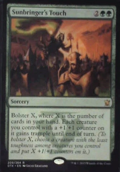 Sunbringer's Touch - Dragons of Tarkir: #209, Magic: The Gathering Nm R147 - Image 1 of 1