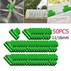 Greenhouse Clips Outdoor Pipe Clamp Replacements Support 50pcs Fastening