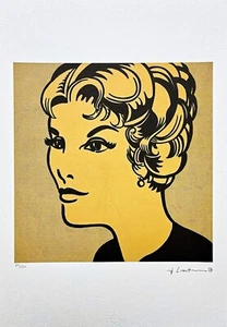 ROY LICHTENSTEIN - Heand Yellow and Black  - signed, numbered edition 60/150 - Picture 1 of 5