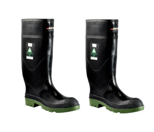 Baffin Digger Rubber Work Boots! Steel Toe Safety Hunter Boot Black MSRP $89.99 - Picture 1 of 6