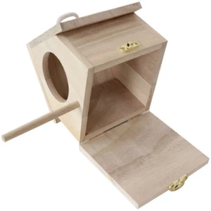 Feeder House Bird's Nest Child Hanging Nesting Box Sparrow Parakeet for outside - Picture 1 of 12