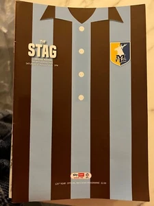 Mansfield Town Home Programmes 2021/22 - Picture 1 of 38