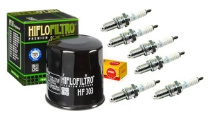 Tune Up Kit Honda GoldWing GL1500 Spark Plugs Oil Filter 1988-2000 All GL 1500 - Picture 1 of 4