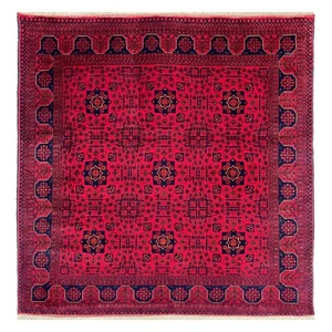 Handmade (5'6" x 5'10") Khal Mohammadi Sqaure Oriental Wool Rug - Picture 1 of 9