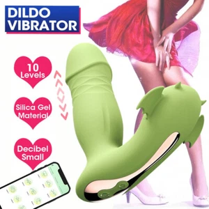 Multispeed Thrusting Massager Heating Wearable Vibrator APP Remote Women Sex Toy - Picture 1 of 20
