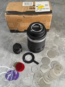 WELLMAKING Optical Snoot Bowens Mount Studio Lighting Accessory,+ Lens+ Patterns - Picture 1 of 5