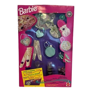 Barbie Carteras Sombrero Zapatos Decorar 'N Deslumbramiento Moda Accesorios 1993 Mattel 11729 - Imagen 1 de 12