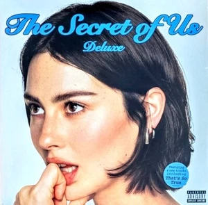 GRACIE ABRAMS - THE SECRET OF US - TRANSPARENT MOONLIGHT VINYL 2-LP SET " NEW " - Picture 1 of 2