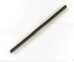 200pcs 50-Pin 50P 1.27MM Gold Plated Single Row Straight Male Pin Header Strip N - Picture 1 of 1