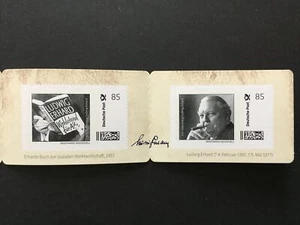 DEUTSCHE POST BRIEFMARKE INDIVIDUELL PORTOCARD LUDWIG ERHARD m5092 - Bild 1 von 3