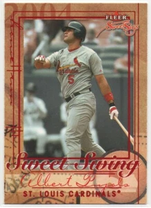 Albert Pujols 2004 Fleer Sweet Sigs Sweet Swing #9 St. Louis Cardinals - Picture 1 of 2