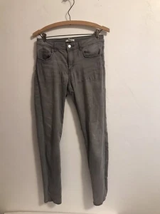 H&M Unisex Kid's Skinny Jeans Distressed Gray Size 6 - Picture 1 of 7