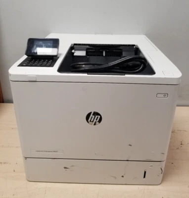 HP LaserJet Enterprise M607 Monochrome Laser Printer 144K PAGES #J2195 - Image 1 of 4