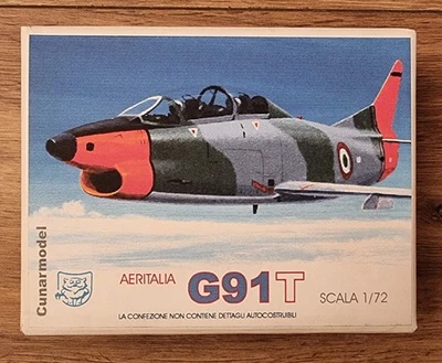 CUNARMODEL AERITALIA G-91T 1/72 RESIN KIT - Immagine 1 di 3