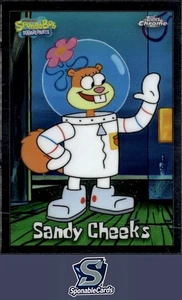 2025 Topps Chrome SpongeBob Schwammkopf 25th Anniversary #27 Sandy Cheeks - Bild 1 von 2