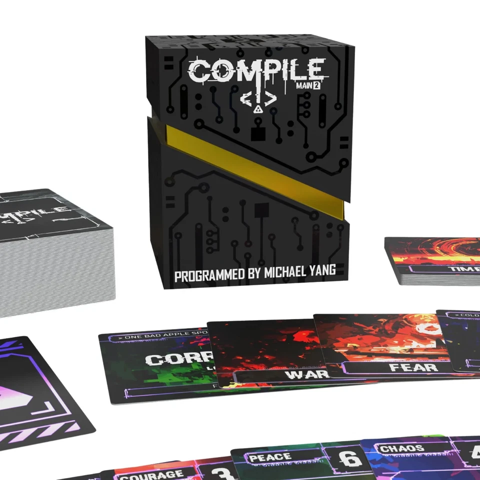 Compile Main 2 Board Game | Published by Greater Than Games (Brand New & Sealed)