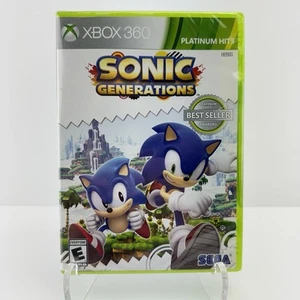 Sega Sonic Generations (Microsoft Xbox 360 2011) Authentic Game CIB SEALED NEW - Picture 1 of 4