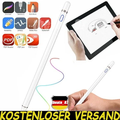 Stylus Pen Stift für Apple Pencil iPad Pro 9.7 10.5 12.9 Mini 1 2 3 4 Pro Air DE - Bild 1 von 4