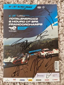 Spa Francorchamps WEC 2025 signiertes Programm, WEC *PHOTO PROOF + COA* - Bild 1 von 11