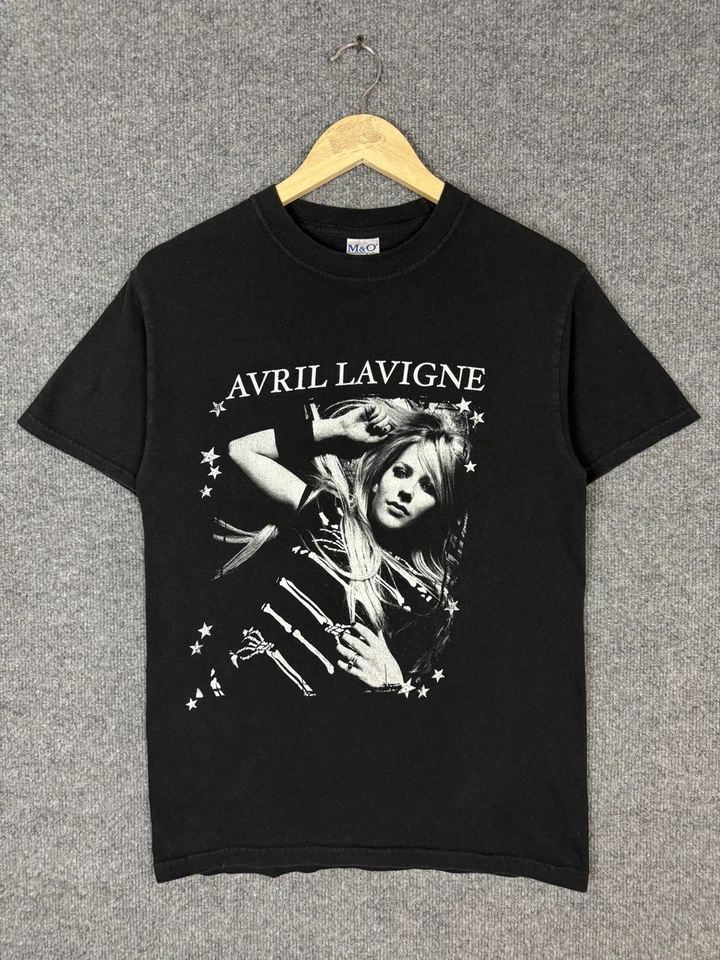 Vintage Avril Lavigne The Best Damn Tour T Shirt Y2K Band Music Concert Punk S - Image 1 of 4